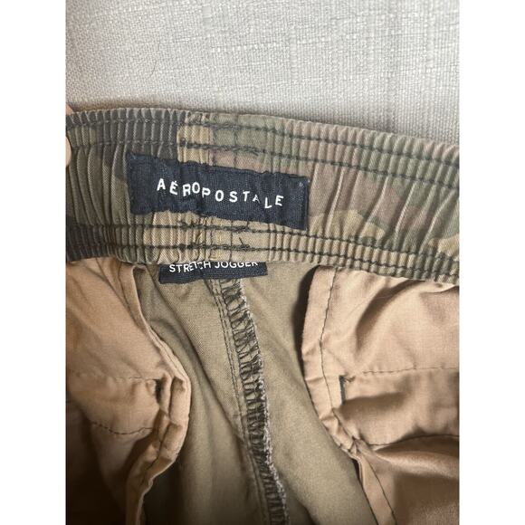 Mens Aeropostale Stretch Jogger Mens Size Small Camo NEW $54.95 Pull On Tapered - Picture 9 of 11
